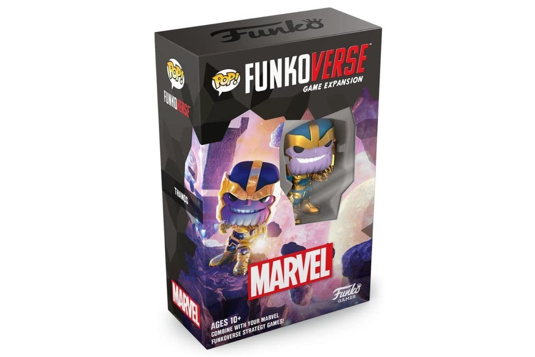 FUNKO GAMES- Funkoverse: Marvel Thanos Expansion Pack (1 Exclusive Funko Pop Figures) Other Various Juego de Mesa, Multicolor, Talla única (54434