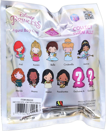 Disney Ultimate Princess Celebration Blind Bags (One Random Bag Clip Per Purchase