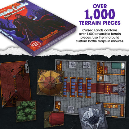 1985 Games 198DCCL Dungeon Craft: Cursed Lands Game Accessory, Various