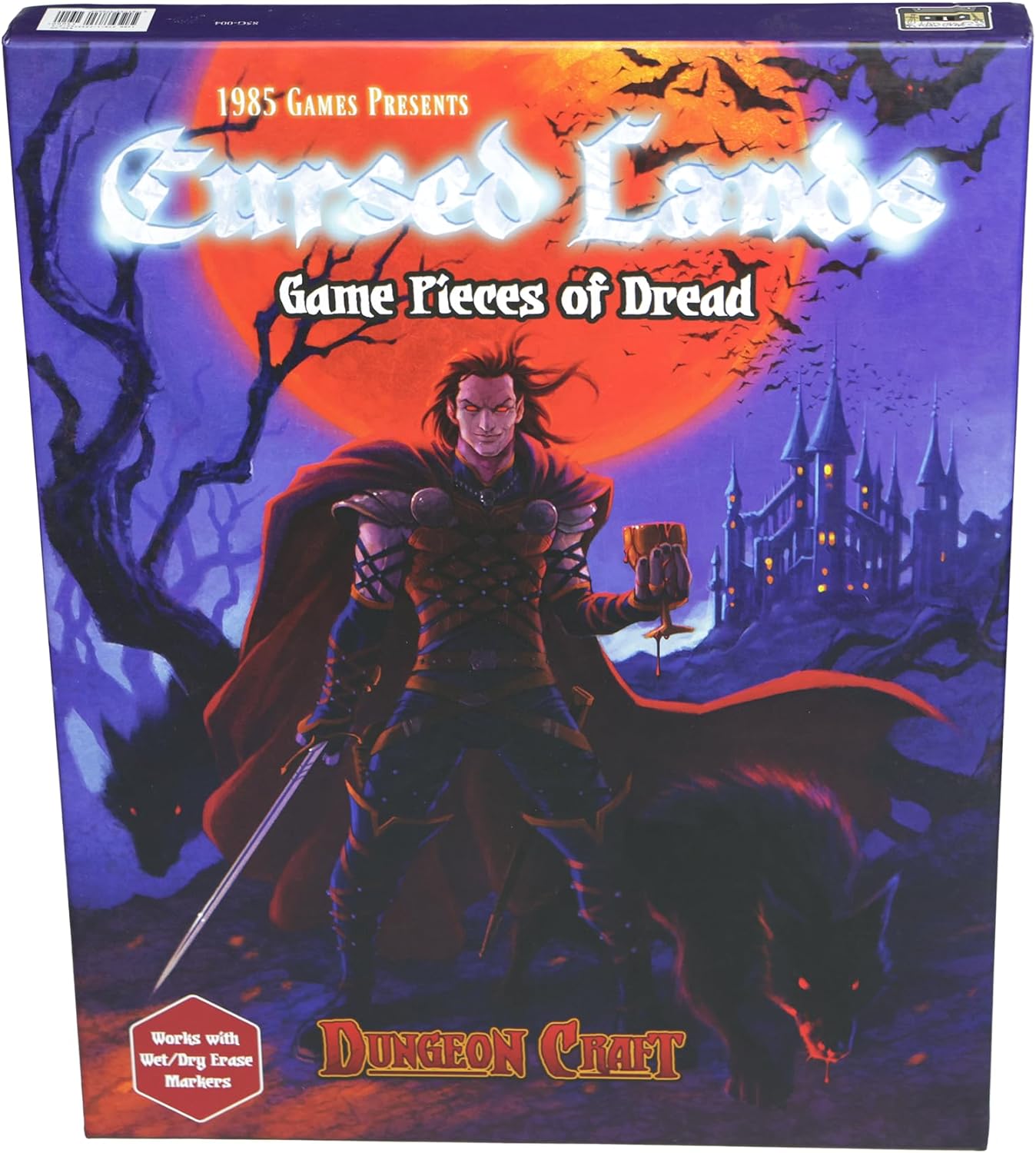 1985 Games 198DCCL Dungeon Craft: Cursed Lands Game Accessory, Various