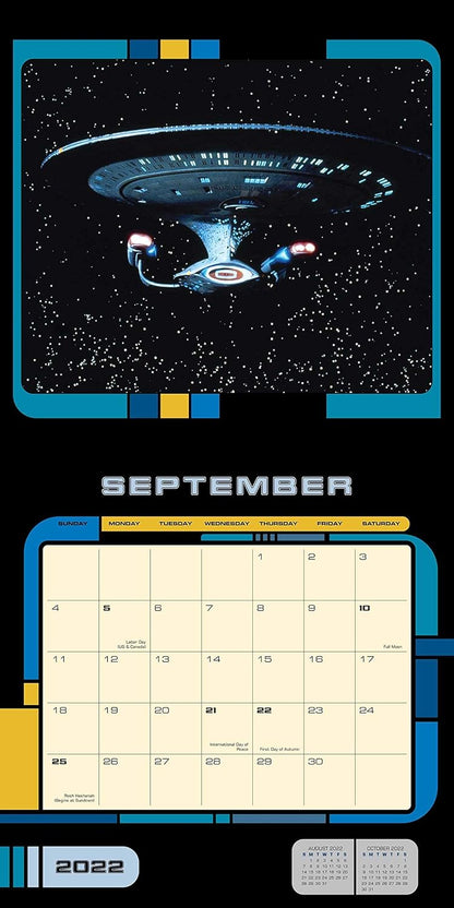 Star Trek: The Next Generation 2022 Wall Calendar