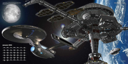 Star Trek Ships of the Line 2022 Wall Calendar