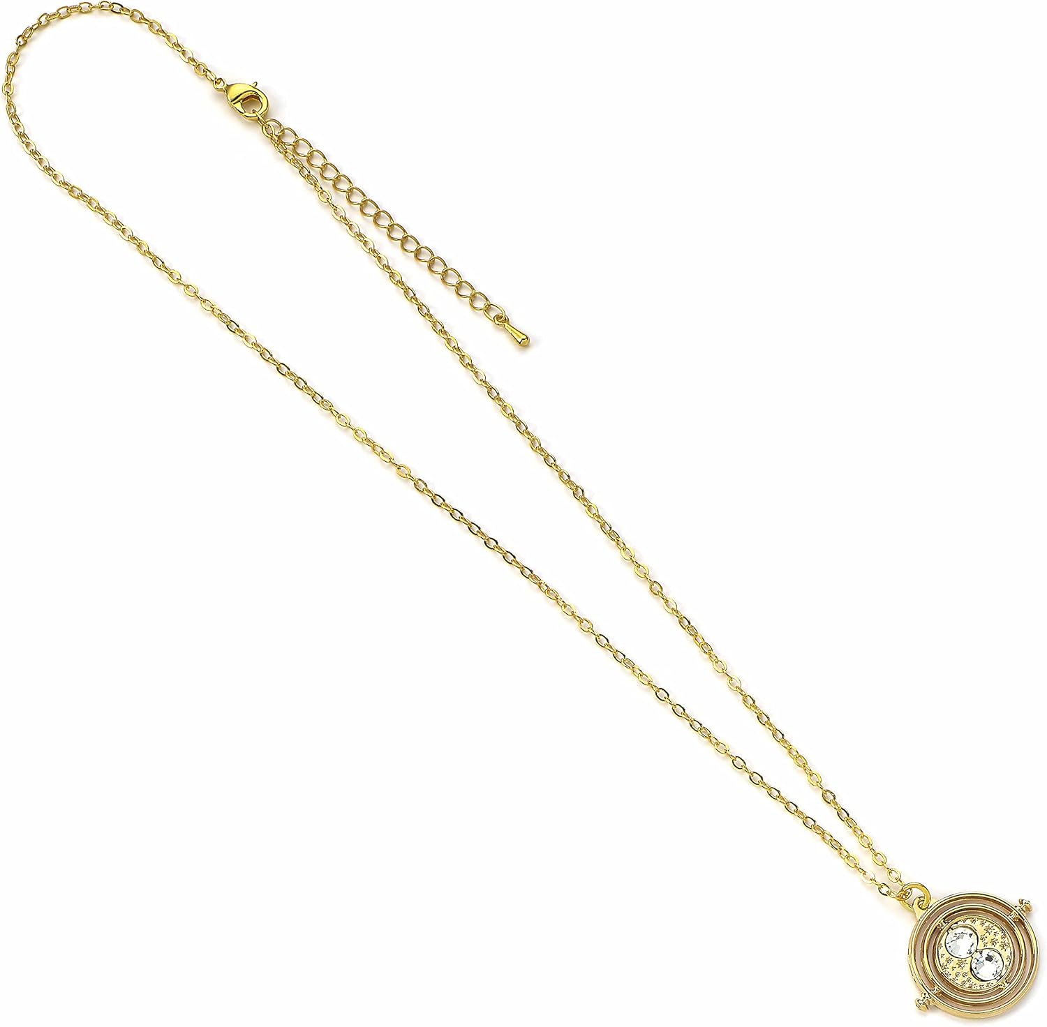 HARRY POTTER Carat Shop The Pendant & Necklace Fixed Time Turner (Gold Plated, Carat Shop The Harry Potter Pendant & Necklace Fixed Time Turner (gold plated, HARRY POTTER Carat Shop The Pendant & Necklace Fixed Time Turner (Gold Plated, HARRY POTTER Carat