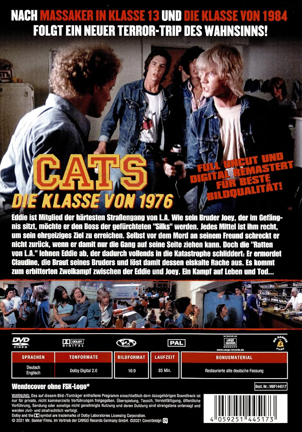 CATS - Die Klasse von 1976 (uncut/Digital remastered