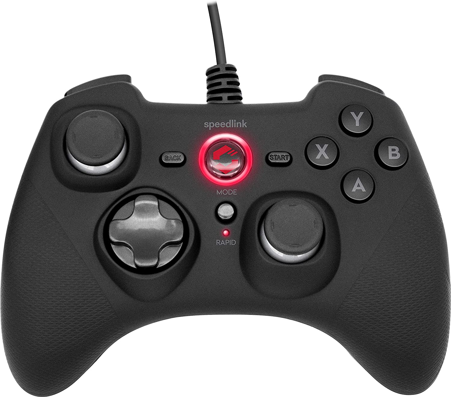 Speedlink - Rait Gamepad For Pc/Ps3/Switch Rubber Black