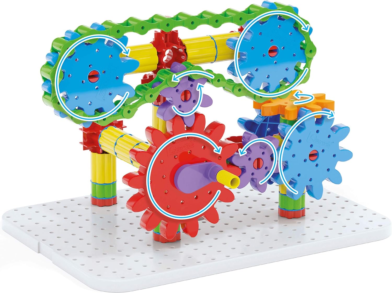 Quercetti 6136 Georello Tech Starter Set Construction Game