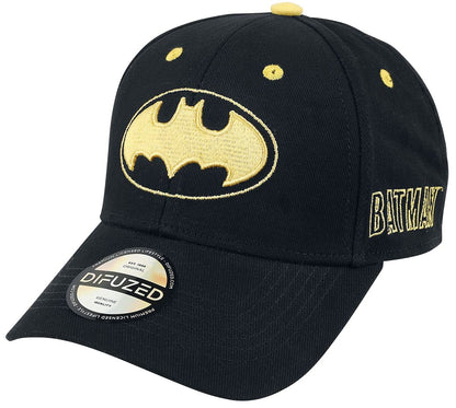 Difuzed Ba730176btm DC Comics Batman Baseball Cap, Black, One Size