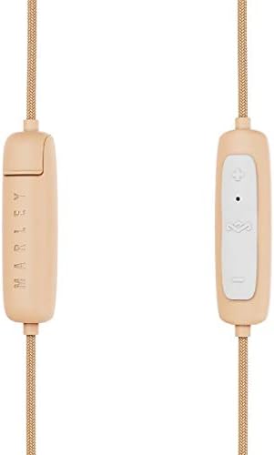 House of Marley Smile Jamaica Wireless 2 In-Ear Headphones - Noise Isolating Bluetooth Earphones, 9 Hours Playtime, w/Quick Charge, IPX-4 Waterproof, Microphone, FSC Certified Wood