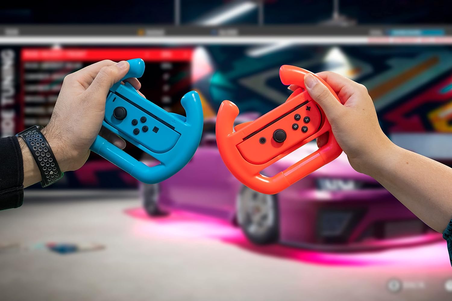 Super Street Racer Bundle + Wheel Accessory Nintendo Switch Game  (Nintendo Switch