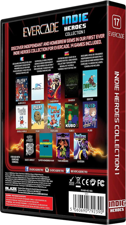 Evercade Indie Heroes Collection 1 Cartridge (Electronic Games