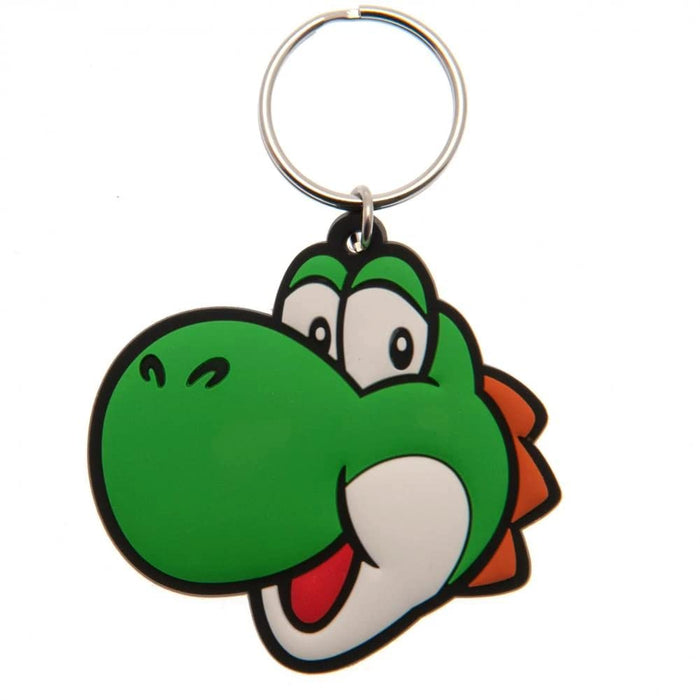 Pyramid International Super Mario (Yoshi) Rubber Keychains, Green, One Size