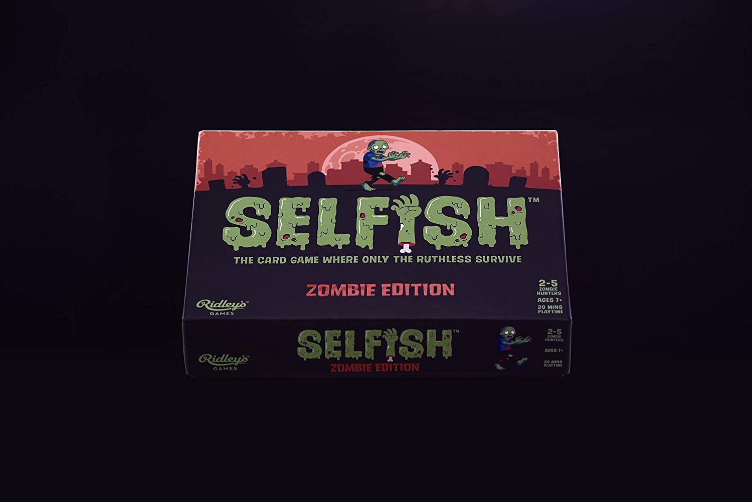 Ridley's Games GME028 Selfish: Zombie Edition Game Strategy, Multicoloured