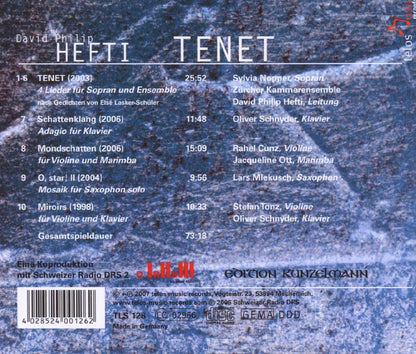 Tenet/Schattenklang