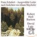 S/o Mayrhofer Lieder-''