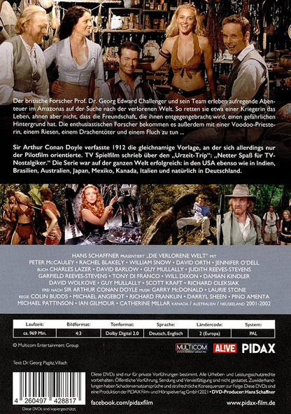 Die verlorene Welt, Staffel 2 / Weitere 22 Folgen der Abenteuerserie basierend auf dem Roman von Sir Arthur Conan Doyle (Pidax Serien-Klassiker)