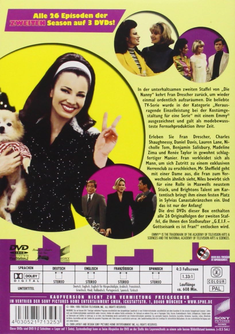 Die Nanny - Season 2 (3 DVDs