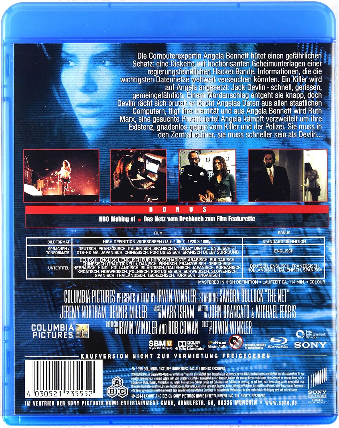DAS NETZ (BLU-RAY) - VARIOUS