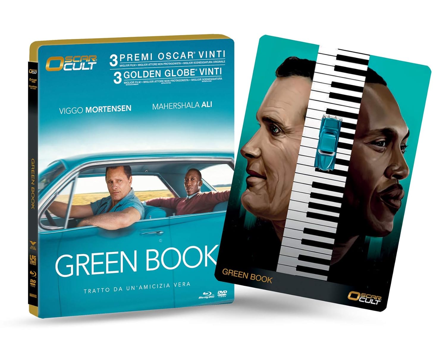 Green Book "Oscar Cult" Combo (Br+Dv) Ltd Ocard Numerata Card Numerata
