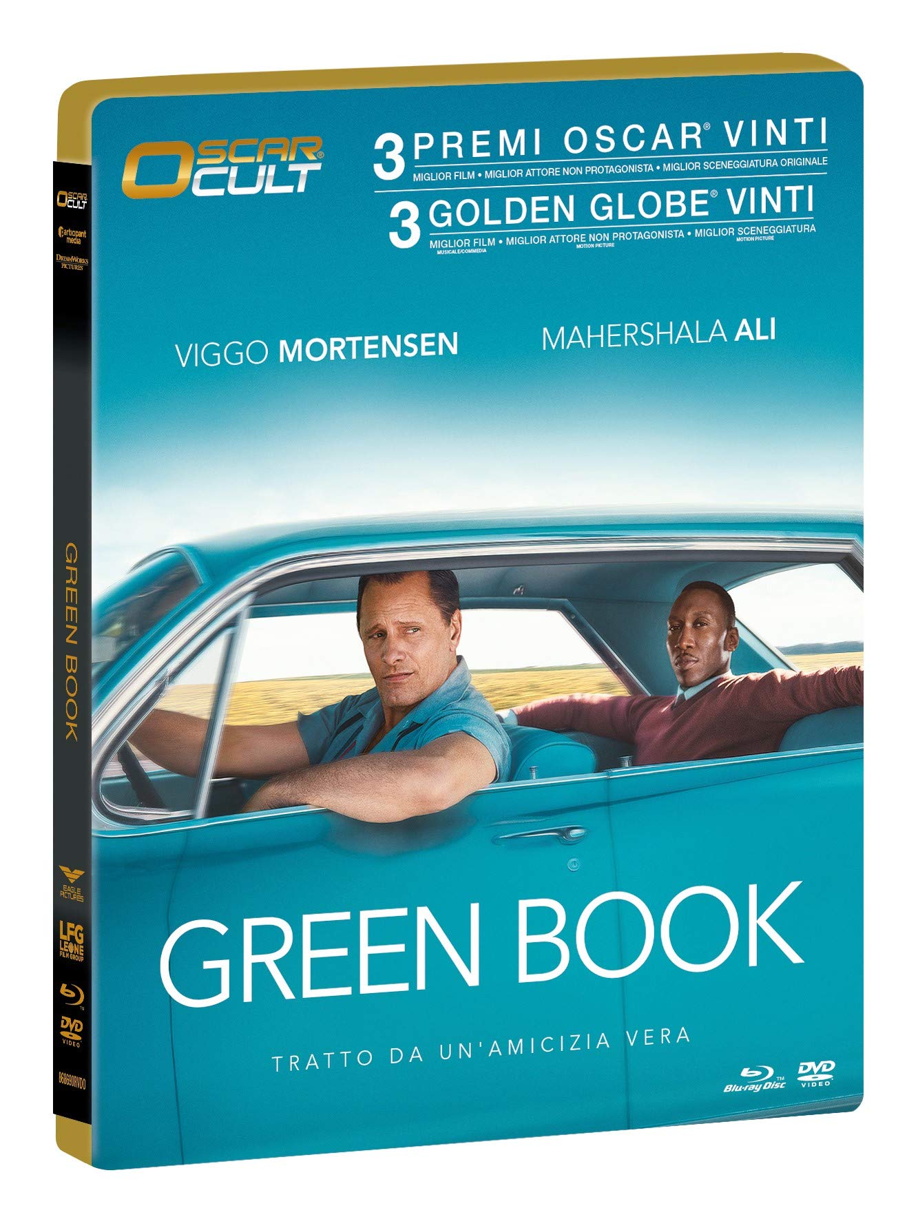 Green Book "Oscar Cult" Combo (Br+Dv) Ltd Ocard Numerata Card Numerata