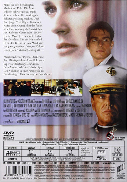 Eine Frage der Ehre (DVD