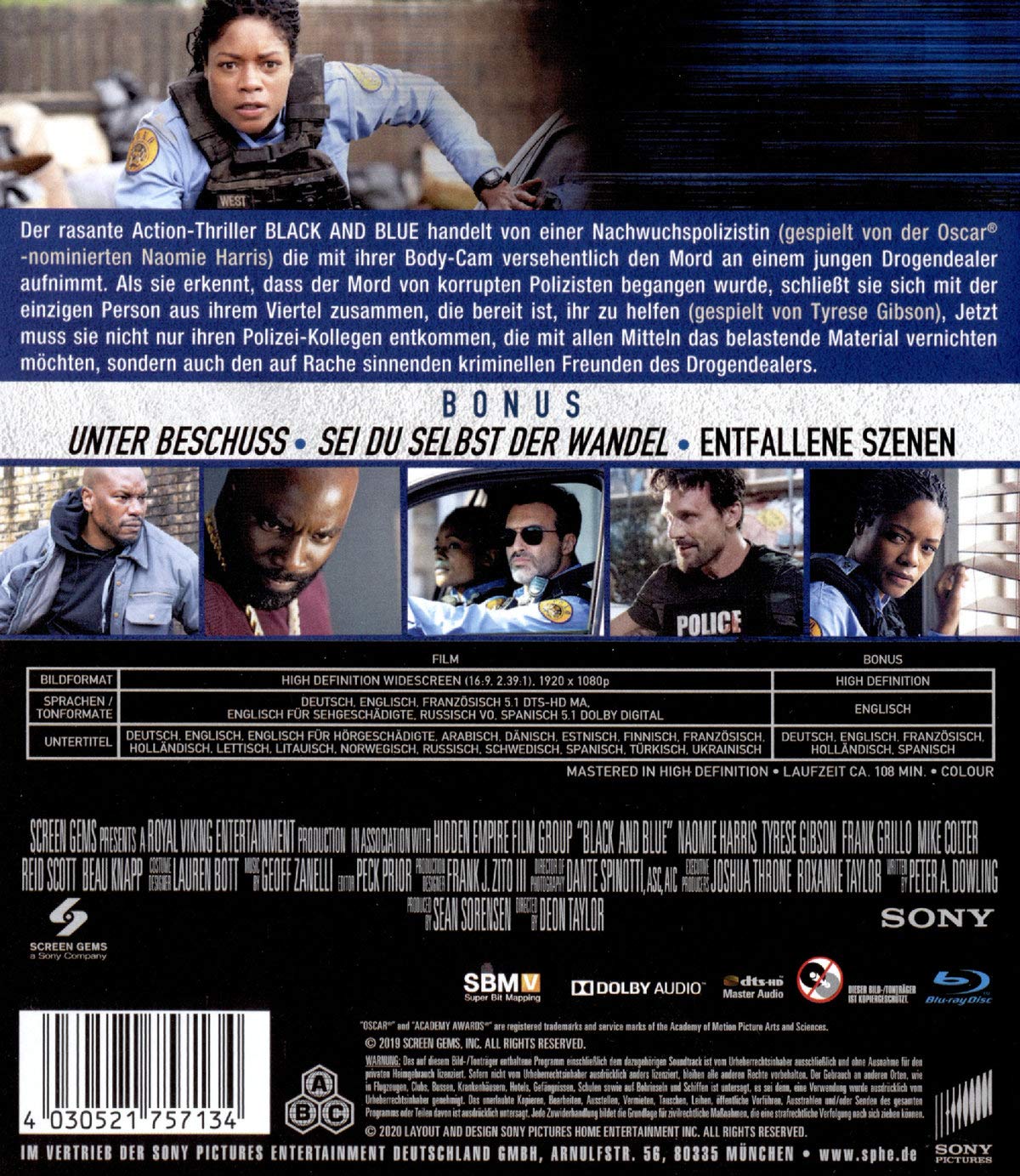 Black and Blue (Blu-ray