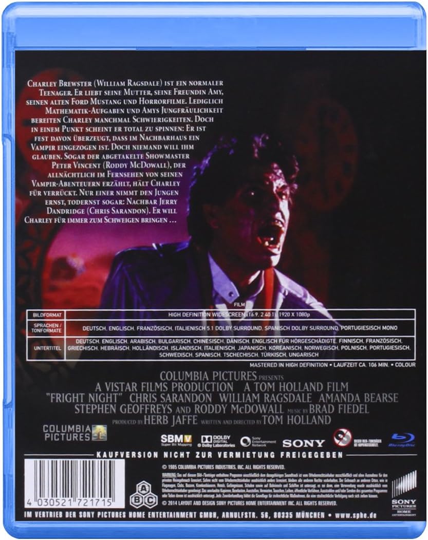 Die rabenschwarze Nacht - Fright Night