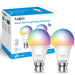 Tapo L530B - Led Light Bulb - B22 - 8.7 W (Equivalent 60 W) - Class F - 16 Million Colours - 2500-6500 K (Pack Of 2)