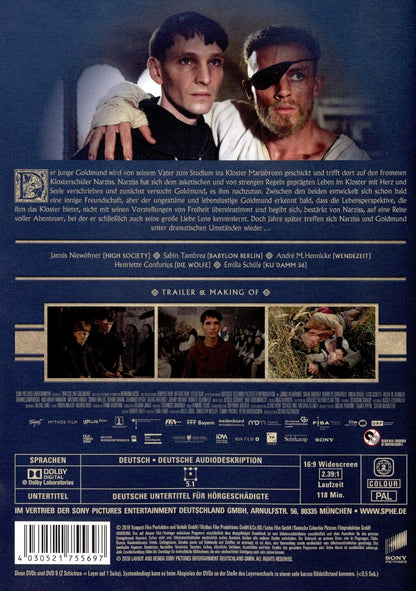 Narziss und Goldmund (DVD