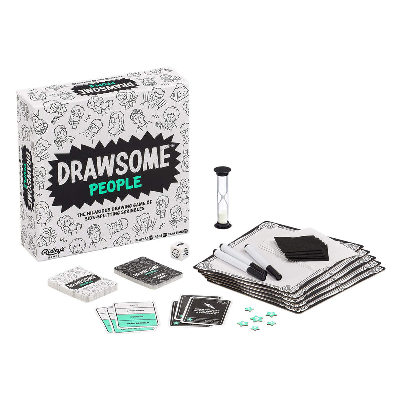 Ridley's Games GME048 Drawsome People Board Game, Multi