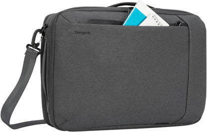 Targus Cypress Convertible Backpack with EcoSmart Designed for Business Traveler and School fit up to 15.6-Inch Laptop/Notebook, Gray (TBB58702GL