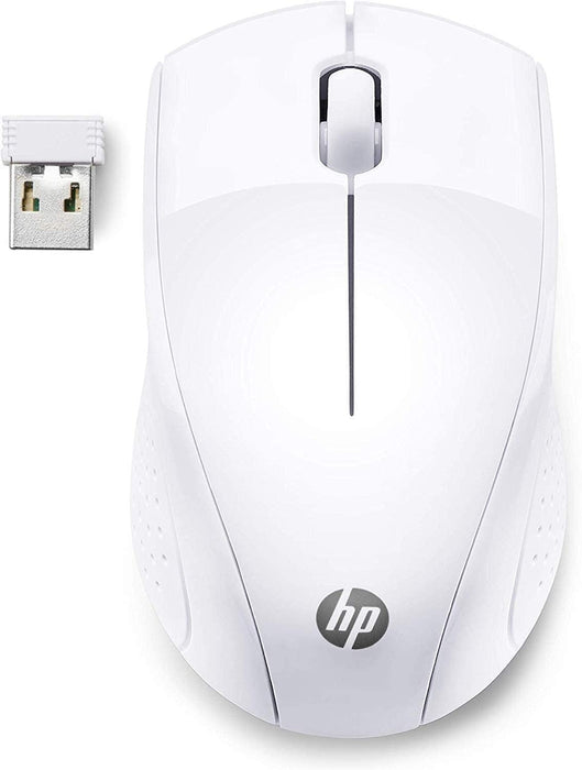 HP 220 Wireless Mouse with Blue LED Technology, 1300 Optical Sensor, Contoured Profile
