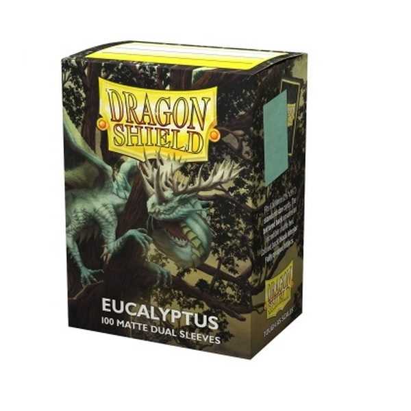 Arcane Tinmen AT-15049 Dragon Shield Standard Size Dual Matte Eucalyptus (100 Sleeves