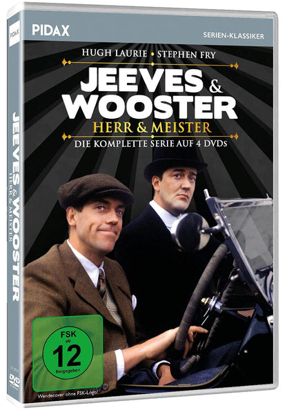 Jeeves & Wooster - Herr & Meister / Die komplette 23-teilige preisgekrönte Kult-Serie (Pidax Serien-Klassiker)