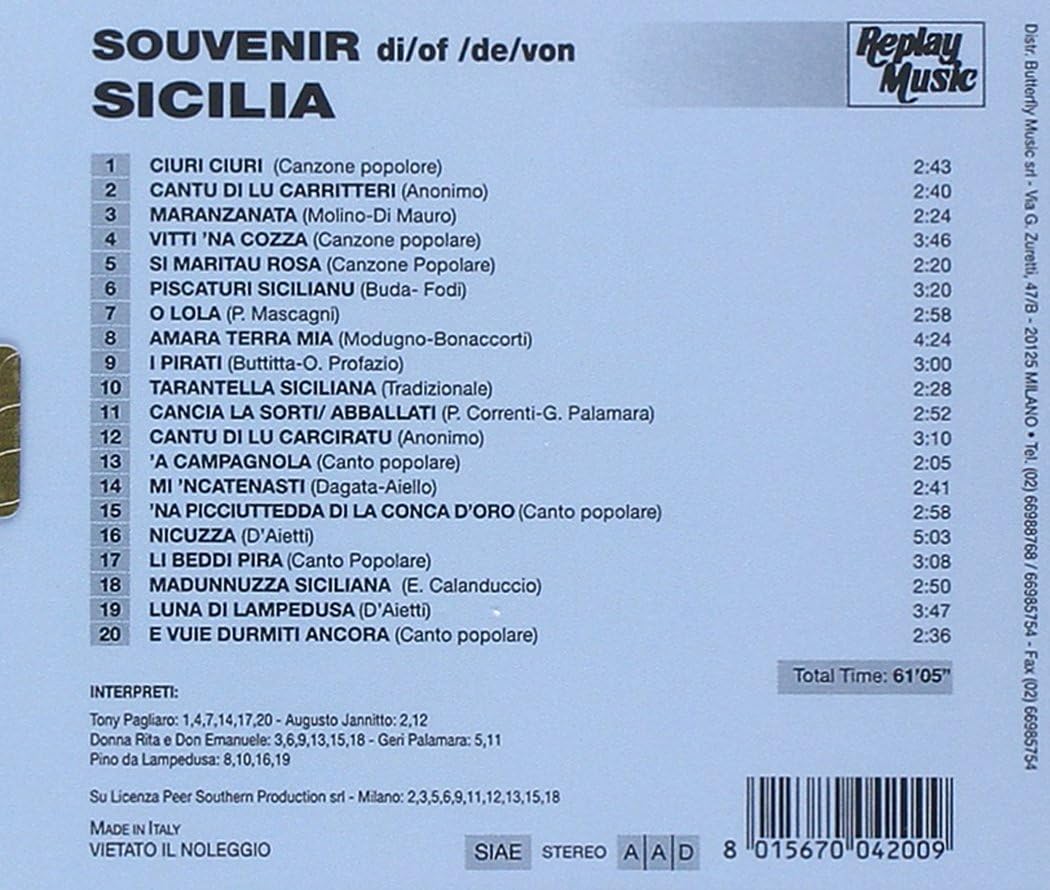 Souvenir Di Sicillia