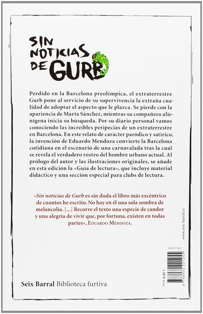 Sin noticias de Gurb (Biblioteca furtiva