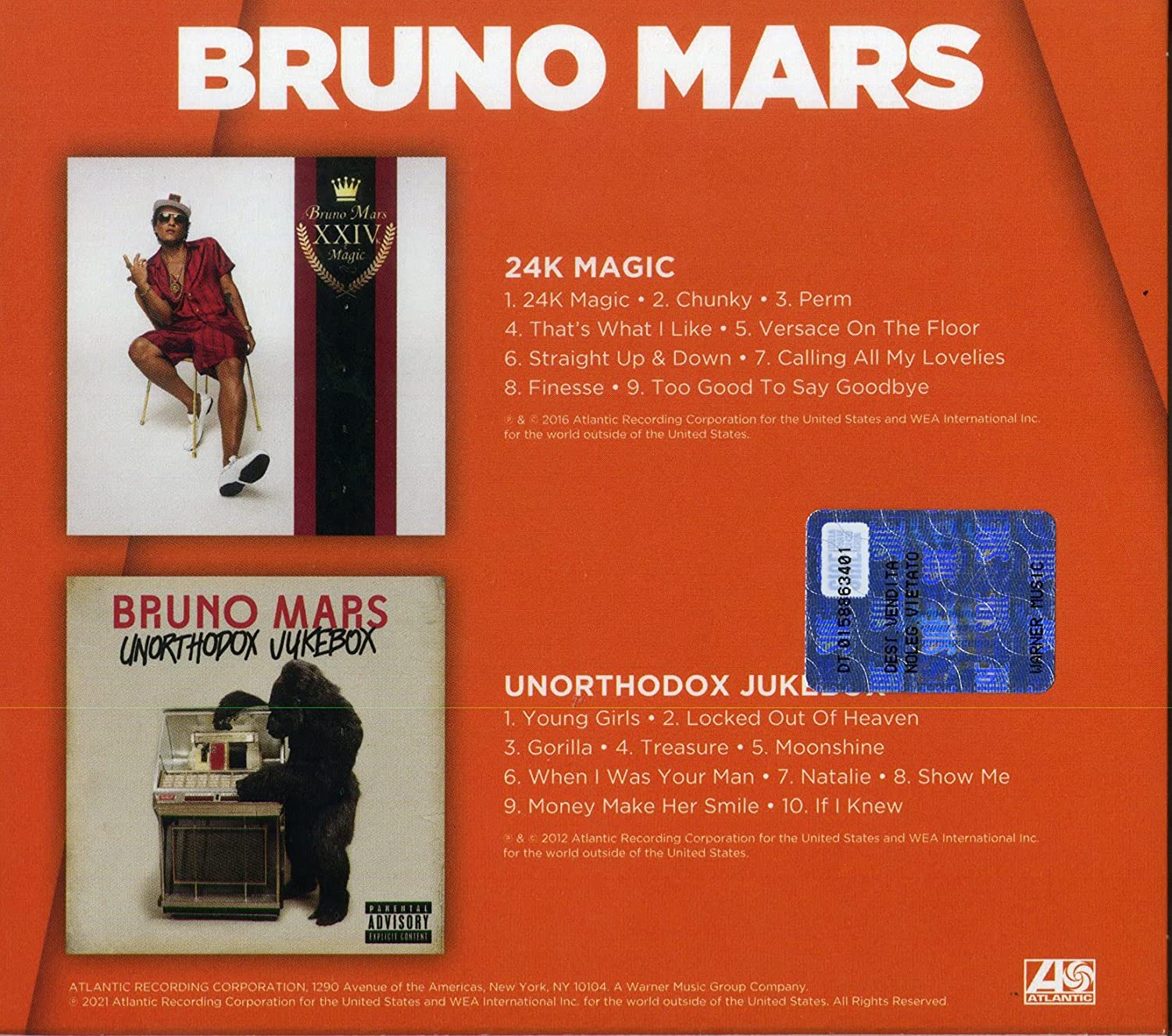 24k Magic & Unorthodox Jukebox (Box t.)