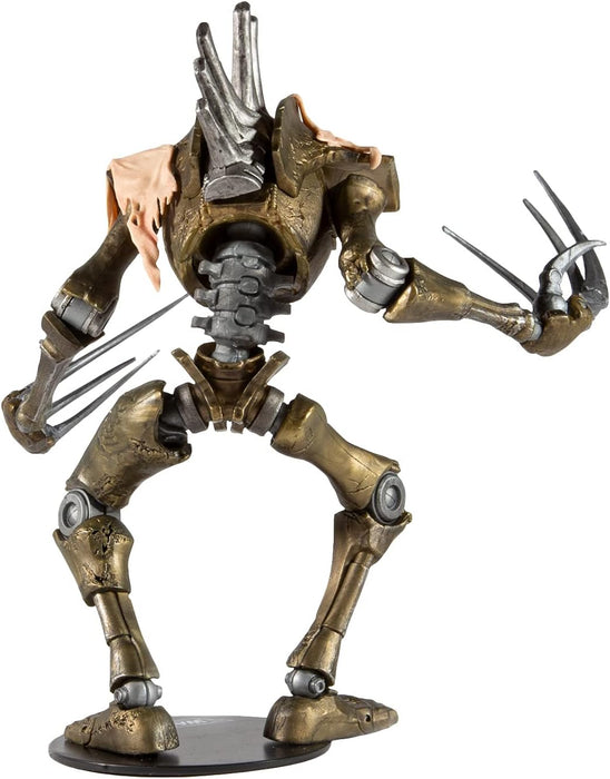 McFarlane Toys, Warhammer 40000 Necron Flayed One Action Figure with 22 Moving Parts, Collectible Warhammer Figure with collectors stand base – Ages 12+