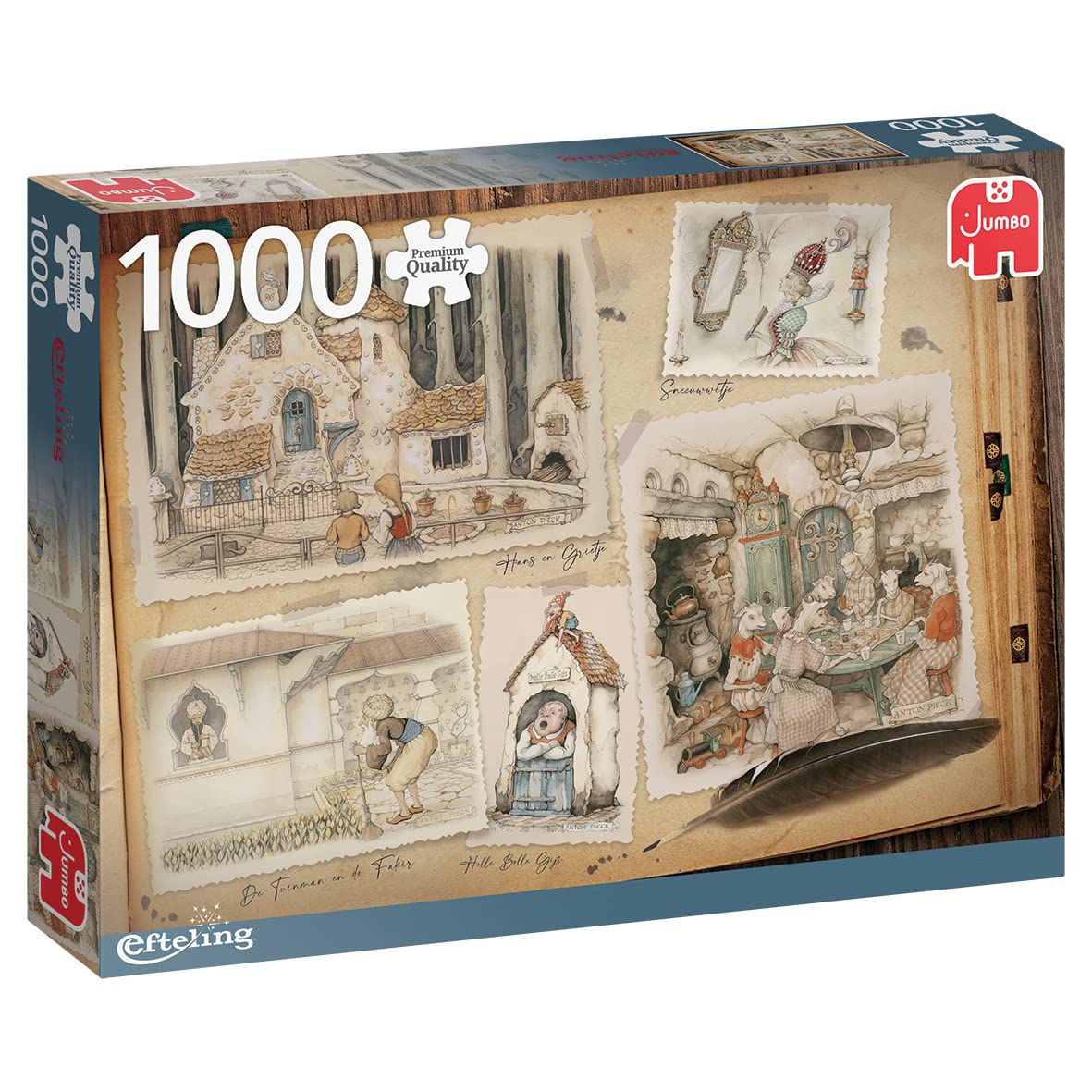 Jumbo- Dancing The Night Away-500 Piece Falcon de Luxe Rompecabezas, Multicolor (11291