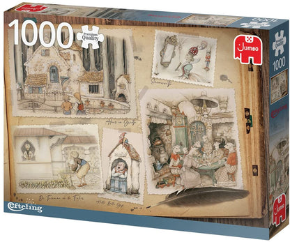 Jumbo- Dancing The Night Away-500 Piece Falcon de Luxe Rompecabezas, Multicolor (11291