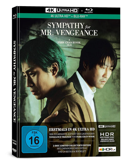 Sympathy for Mr. Vengeance - 2-Disc Limited Collector's Edition im Mediabook (4K Ultra-HD/Ultra-HD + Blu-Ray
