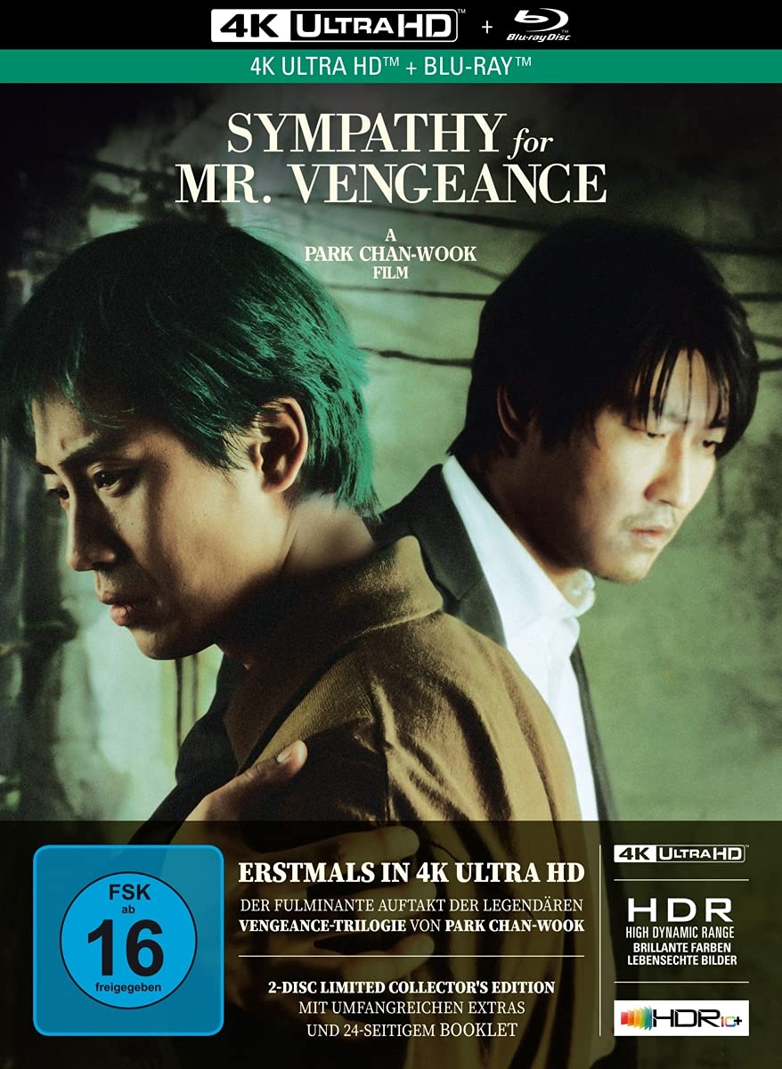 Sympathy for Mr. Vengeance - 2-Disc Limited Collector's Edition im Mediabook (4K Ultra-HD/Ultra-HD + Blu-Ray
