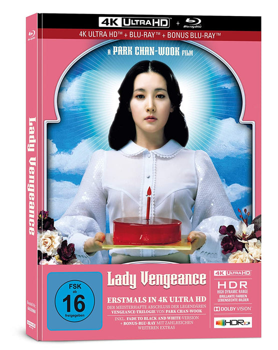 Lady Vengeance 4K, 1 UHD-Blu-ray + 2 Blu-ray (Limited Collector's)