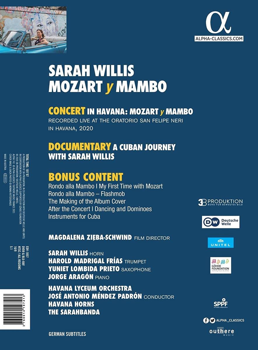 Mozart y Mambo (Live Recording) (DVD + BluRay