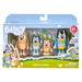 Bluey and Family: Bingo, Bandit and Chilli 4 Figure pack Articulated Character Action Figures 2.5 inches Official Collectable Toy