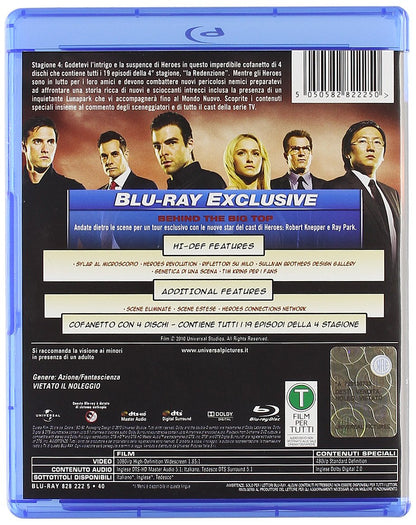 Heroes - Stagione 04 (4 Blu-Ray) - (Italian Import)