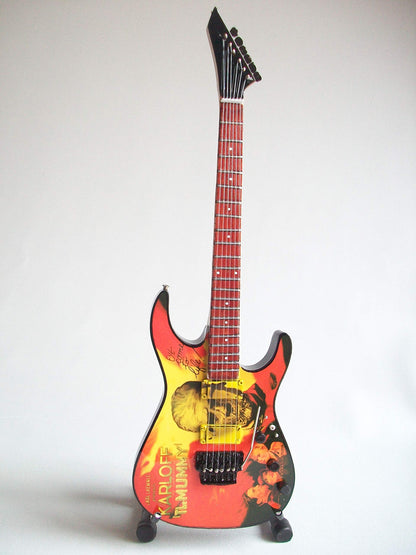 Mini Chitarra Da Collezione Replica in Legno -Metallica - Kirk Hammett - the Mum