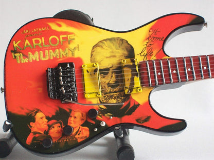 Mini Chitarra Da Collezione Replica in Legno -Metallica - Kirk Hammett - the Mum