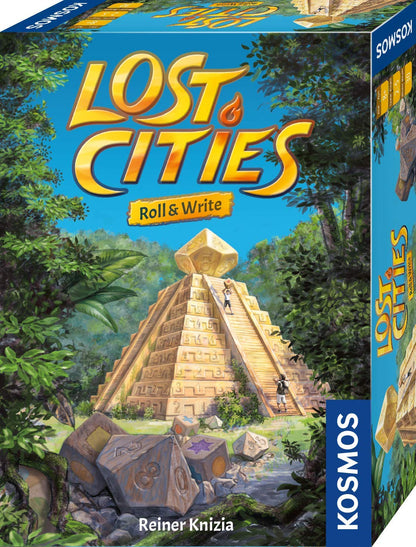 Thames & Kosmos | 680589 | Lost Cities: Roll & Write | Ideal For Family Game Nights | 2- 5 Players | Ages 8+