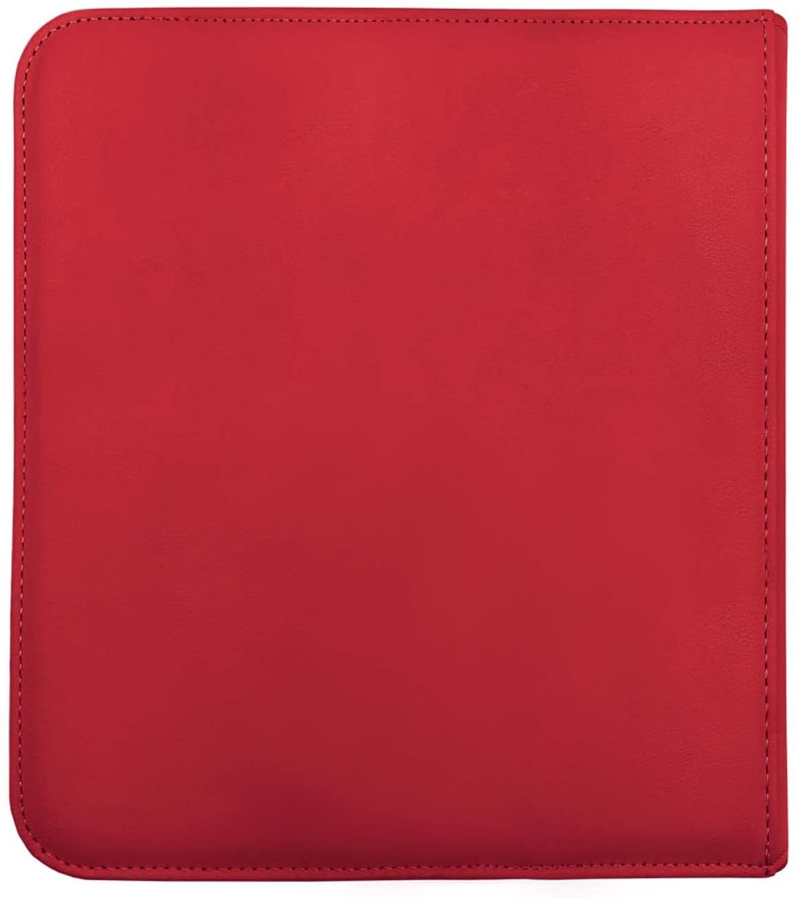Ultra Pro E-15743 Ultra Pro-12 Pocket Zippered Pro Binder-Red, Medium