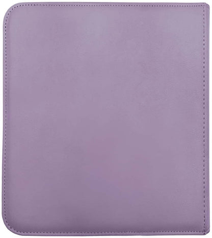 Ultra Pro E-15742 Ultra Pro-12 Pocket Zippered Pro Binder-Purple, Black, Medium